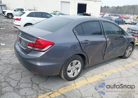 2014 Honda Civic Lx from USA, damaged, VIN 19XFB2F53EE029462